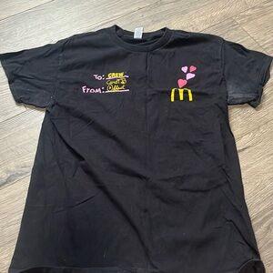 cardi b x McDonald’s shirt